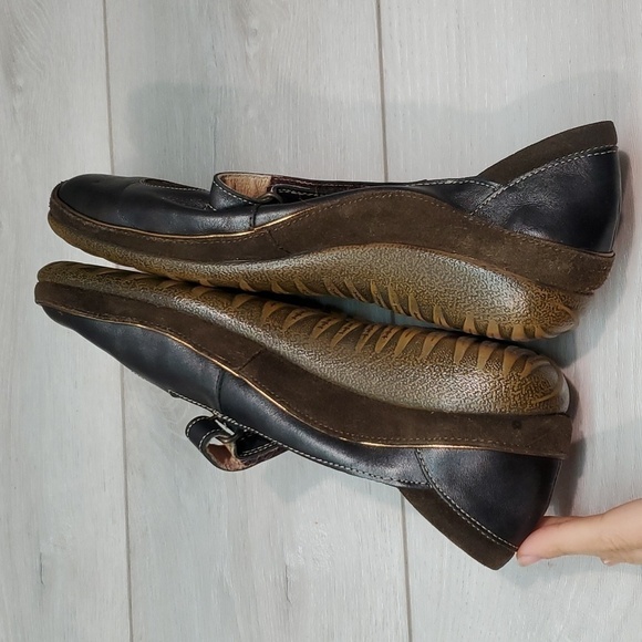 Naot Womens Leather Comfort Mary Jane Clogs shoes sz 40/9 - Picture 8 of 12